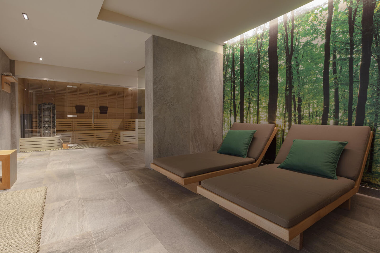 Spa Sauna nella Residenza De Gasperi a Brugherio by Ge Homes