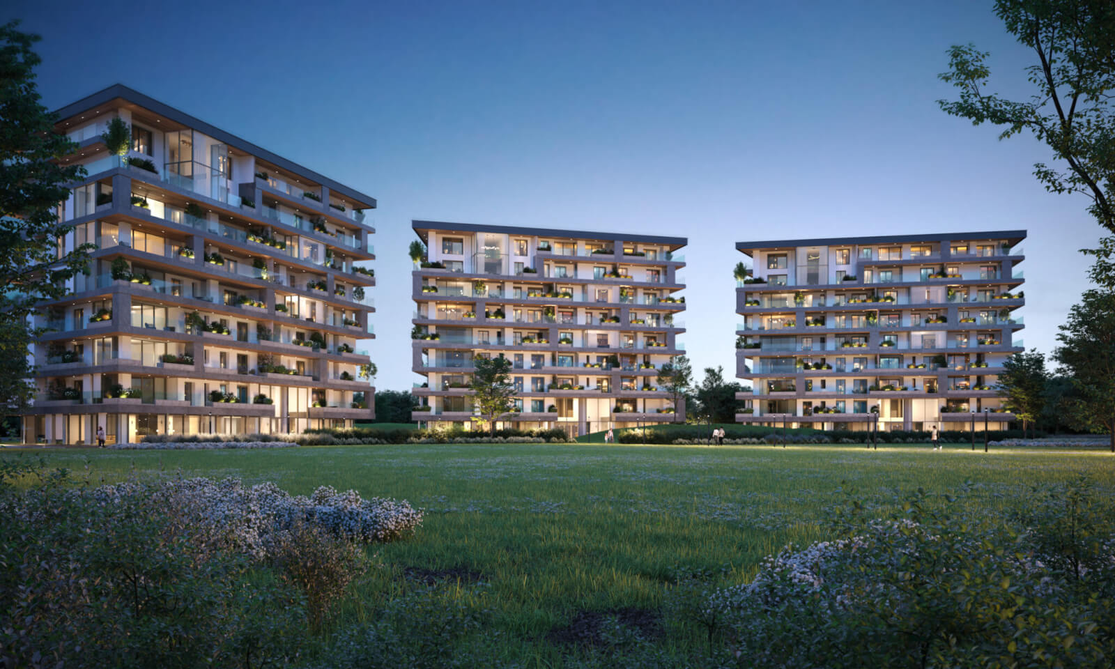 Una veduta dei nostri favolosi appartamenti di East Park Milano a Segrate by Ge Homes