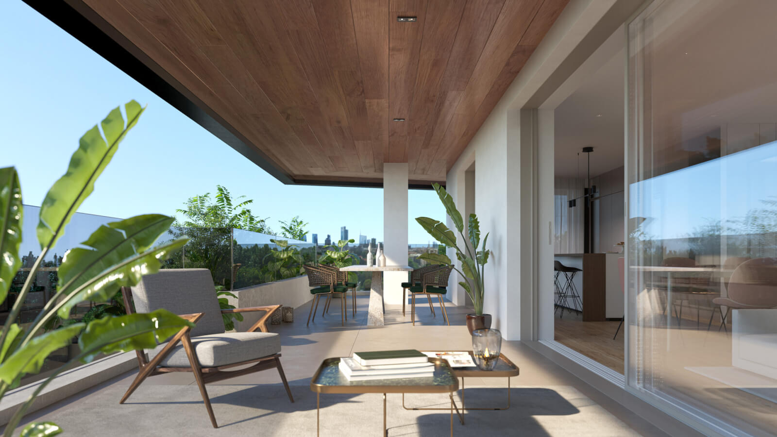 Un balcone nella Residenza Bindell a Brugherio by Ge Homes